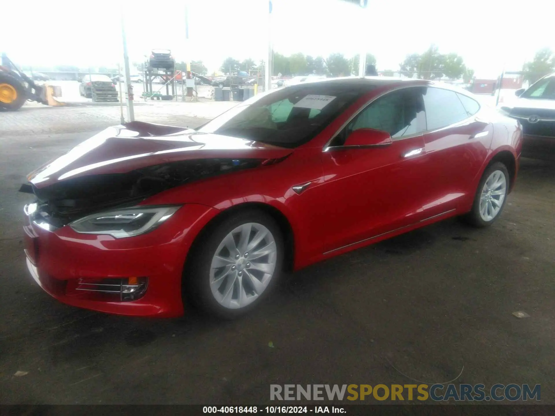 2 Фотография поврежденного автомобиля 5YJSA1E28KF335260 TESLA MODEL S 2019