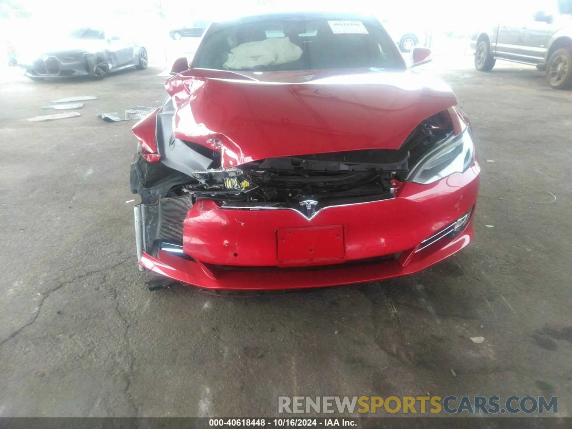 6 Фотография поврежденного автомобиля 5YJSA1E28KF335260 TESLA MODEL S 2019