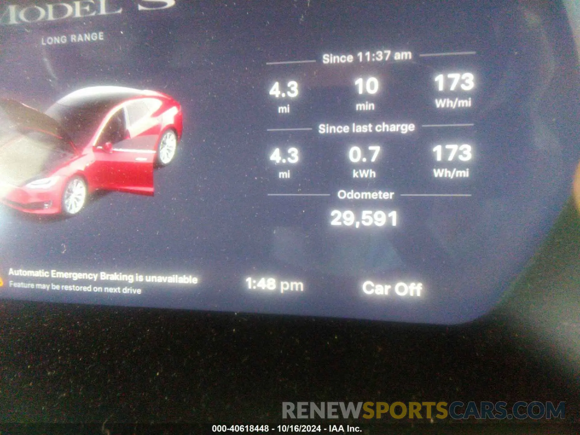 7 Фотография поврежденного автомобиля 5YJSA1E28KF335260 TESLA MODEL S 2019