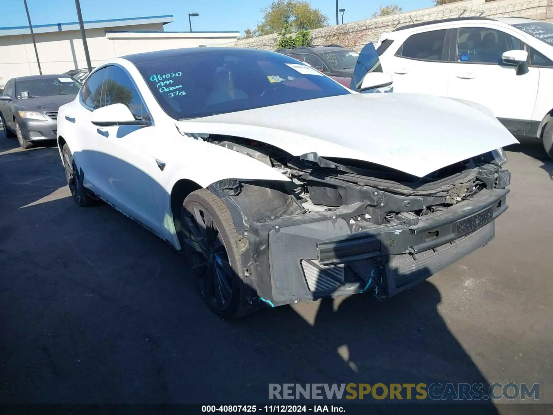 6 Photograph of a damaged car 5YJSA1E29KF309492 TESLA MODEL S 2019