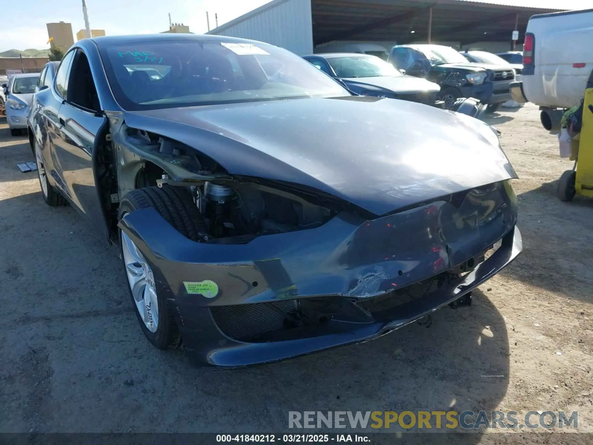 6 Фотография поврежденного автомобиля 5YJSA1E29KF348051 TESLA MODEL S 2019