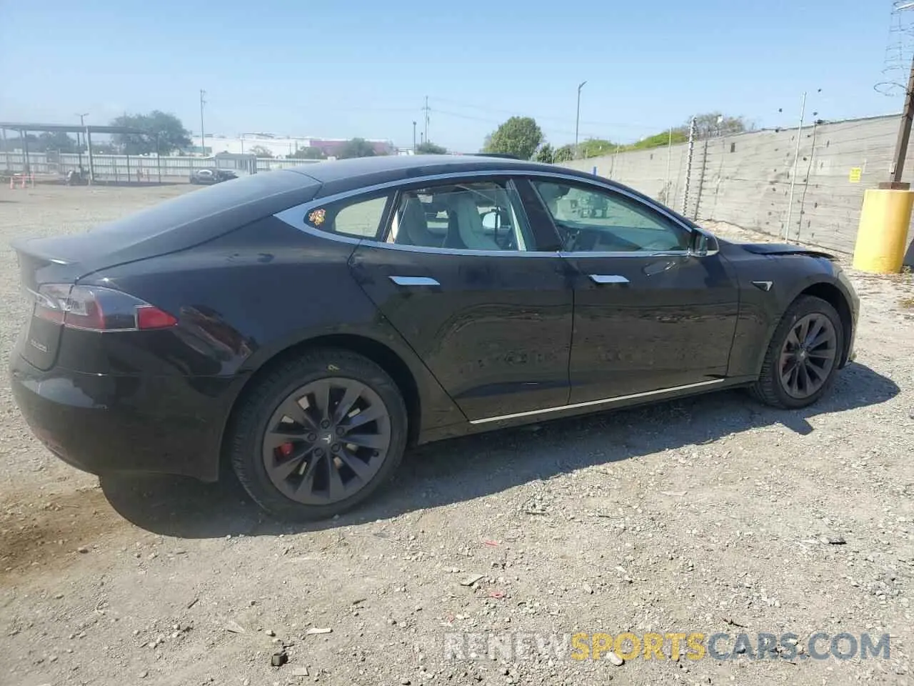 3 Photograph of a damaged car 5YJSA1E42KF331240 TESLA MODEL S 2019