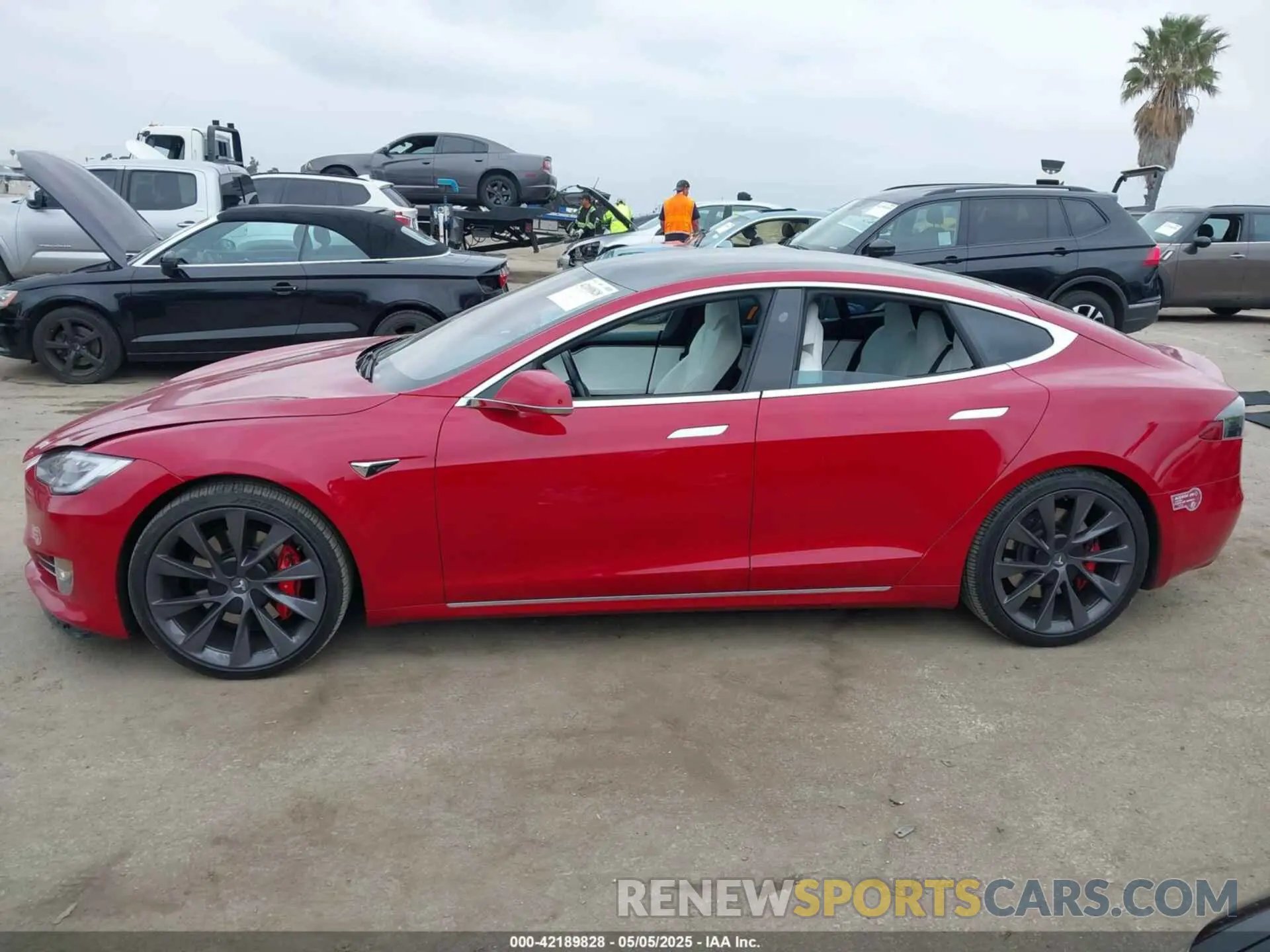 14 Фотография поврежденного автомобиля 5YJSA1E46KF332066 TESLA MODEL S 2019
