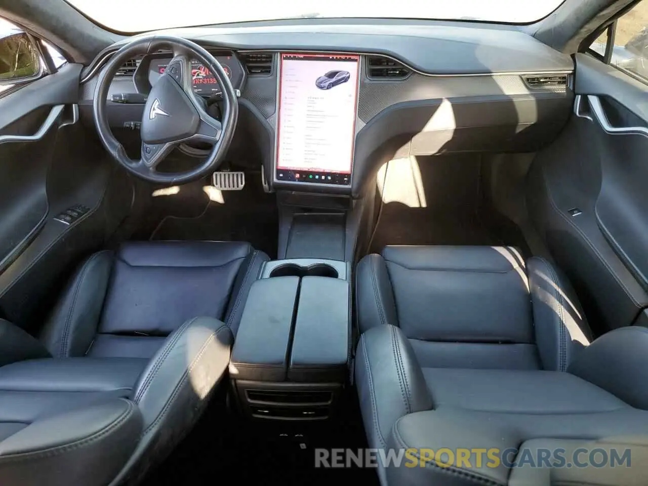 8 Фотография поврежденного автомобиля 5YJSA1E49KF313589 TESLA MODEL S 2019