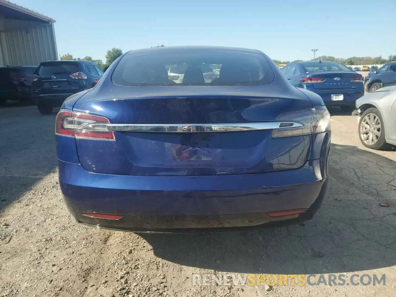 6 Photograph of a damaged car 5YJSA1E20LF361496 TESLA MODEL S 2020