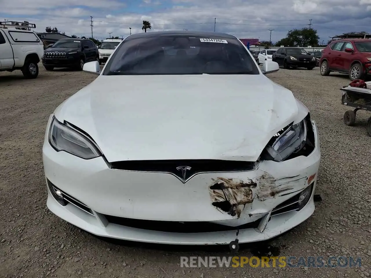 5 Photograph of a damaged car 5YJSA1E20LF364981 TESLA MODEL S 2020