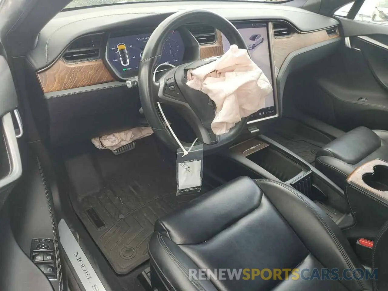 8 Photograph of a damaged car 5YJSA1E20LF364981 TESLA MODEL S 2020