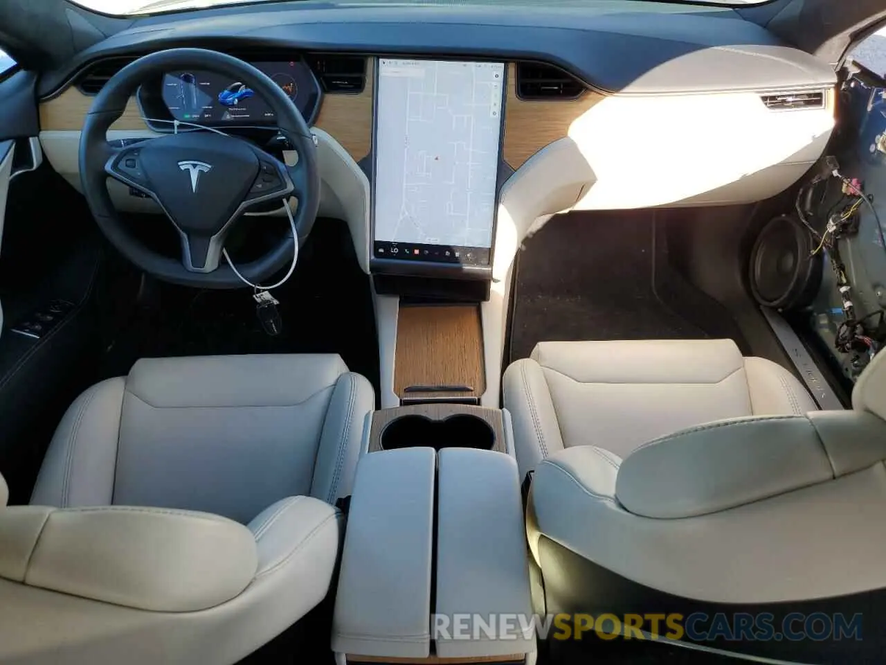 8 Фотография поврежденного автомобиля 5YJSA1E23LF362965 TESLA MODEL S 2020