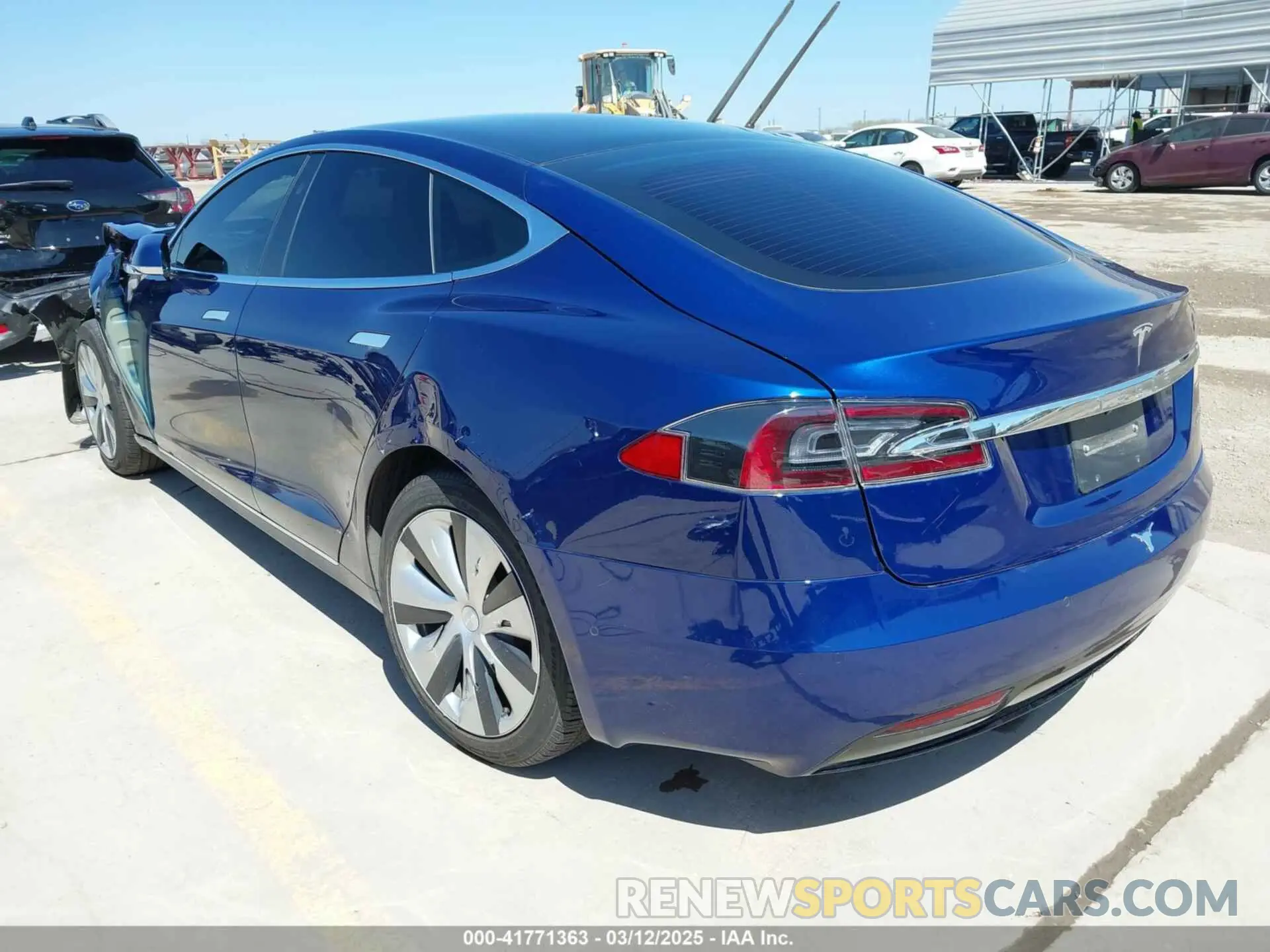3 Фотография поврежденного автомобиля 5YJSA1E25LF401362 TESLA MODEL S 2020
