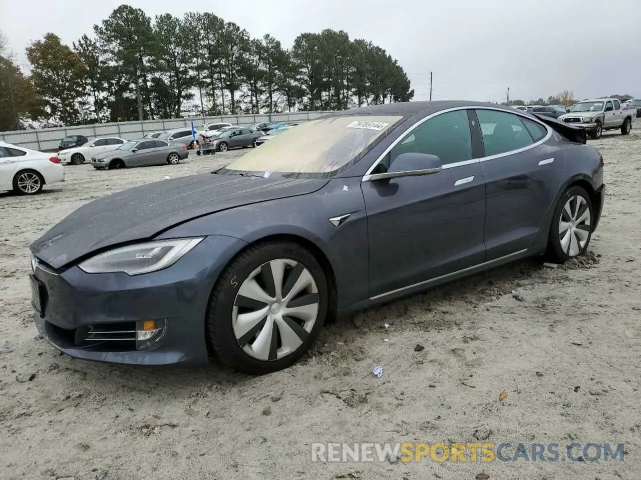 1 Фотография поврежденного автомобиля 5YJSA1E29LF412901 TESLA MODEL S 2020