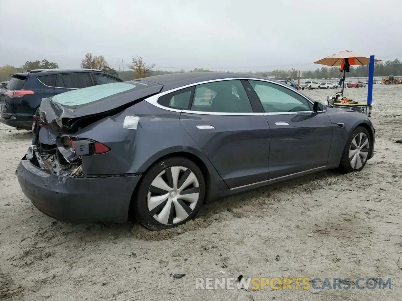 3 Фотография поврежденного автомобиля 5YJSA1E29LF412901 TESLA MODEL S 2020