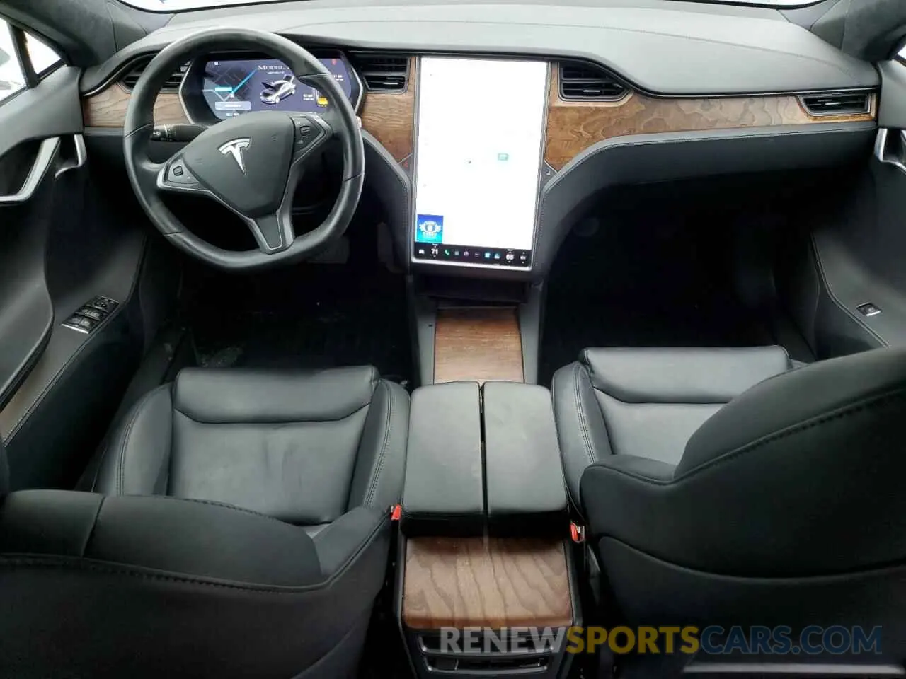 8 Фотография поврежденного автомобиля 5YJSA1E29LF412901 TESLA MODEL S 2020