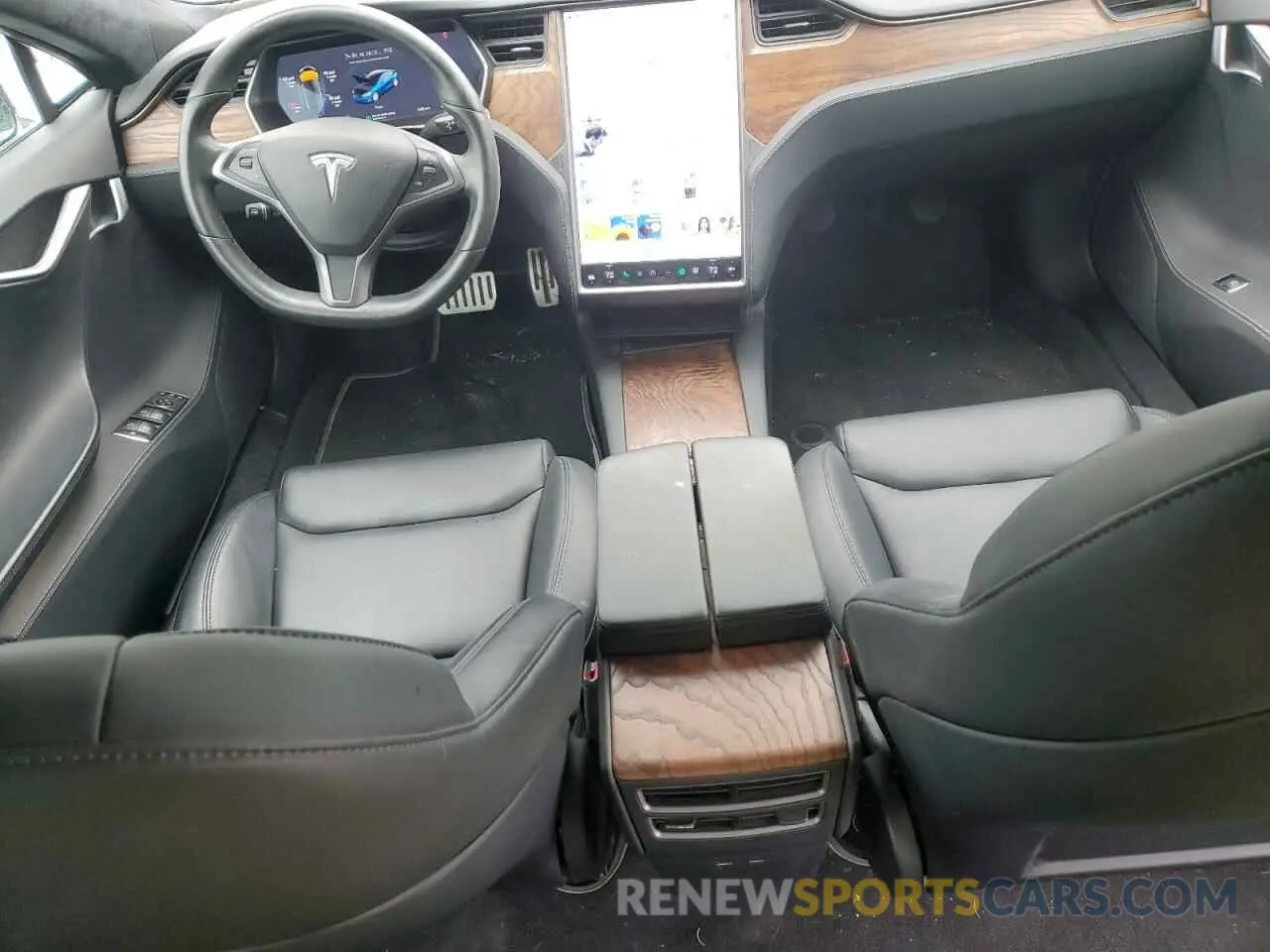 8 Photograph of a damaged car 5YJSA1E47LF390673 TESLA MODEL S 2020