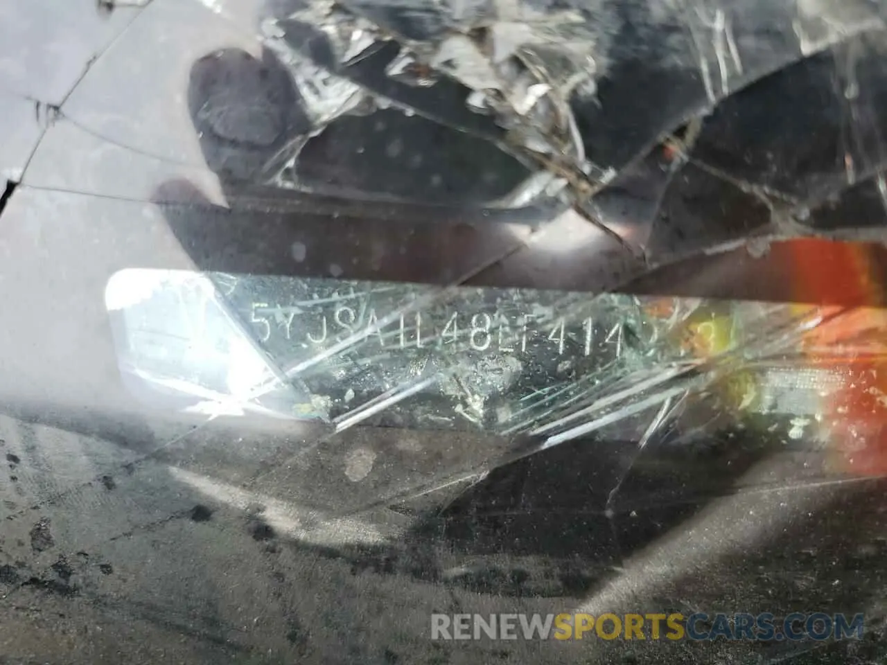 12 Photograph of a damaged car 5YJSA1E48LF414933 TESLA MODEL S 2020