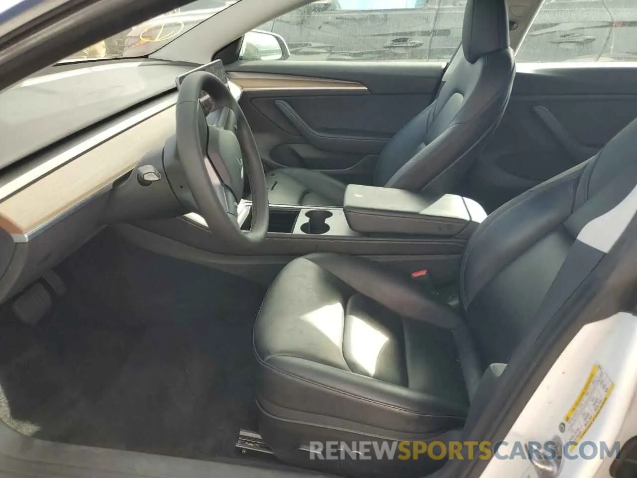 7 Photograph of a damaged car 5YJ3E1EB9MF099200 TESLA MODEL S 2021