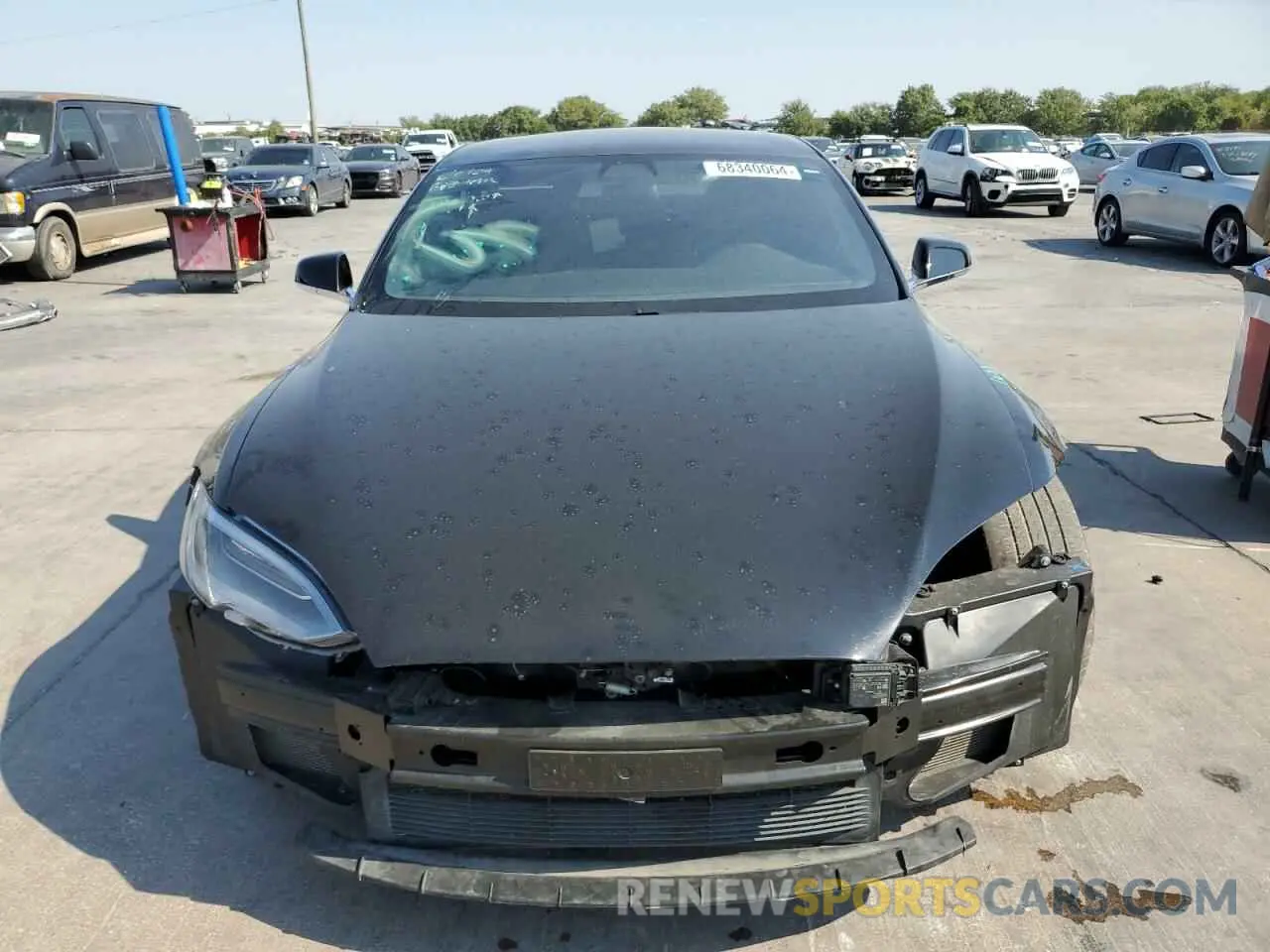 5 Photograph of a damaged car 5YJSA1E27MF424515 TESLA MODEL S 2021