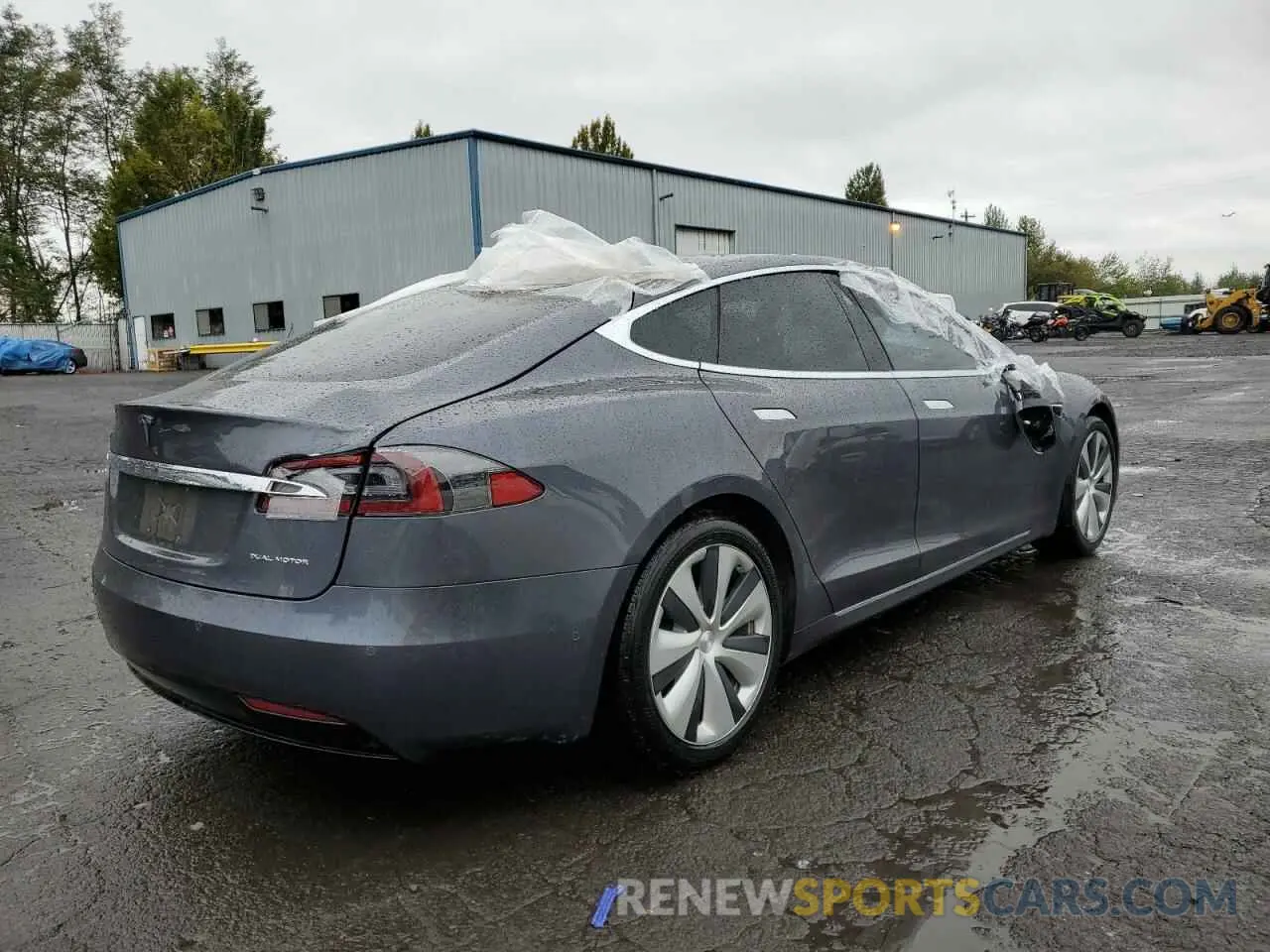3 Фотография поврежденного автомобиля 5YJSA1E28MF423888 TESLA MODEL S 2021