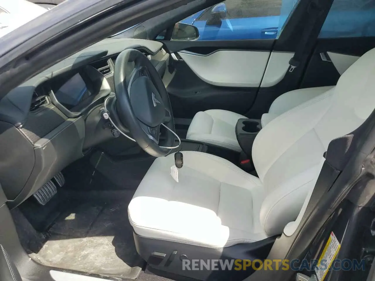 7 Фотография поврежденного автомобиля 5YJSA1E40MF423935 TESLA MODEL S 2021