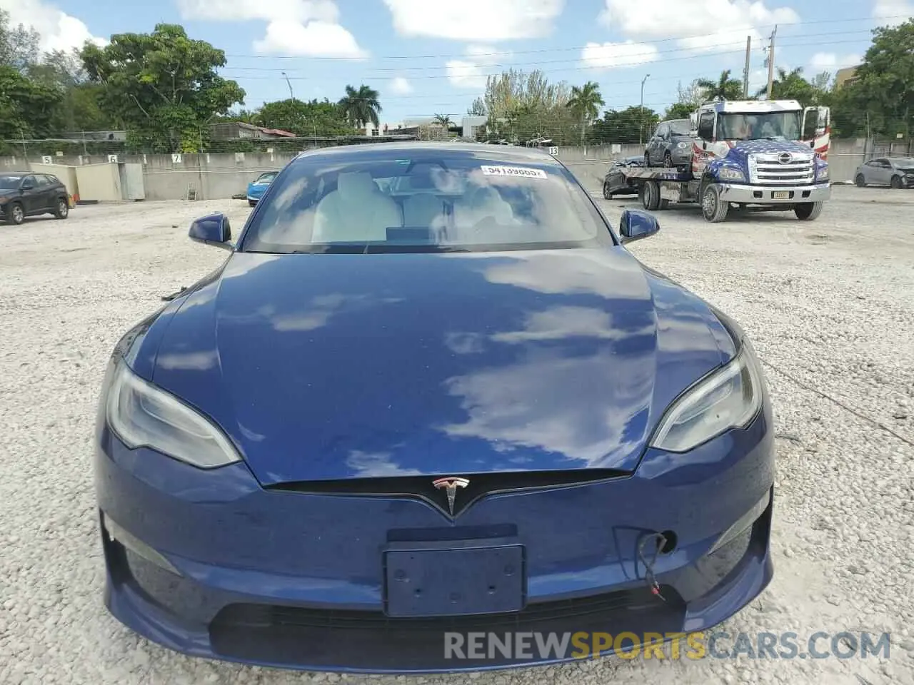 5 Photograph of a damaged car 5YJSA1E50MF452893 TESLA MODEL S 2021