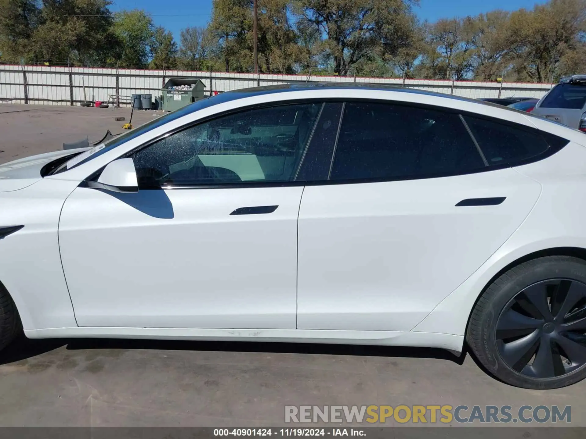 14 Фотография поврежденного автомобиля 5YJSA1E50MF455521 TESLA MODEL S 2021