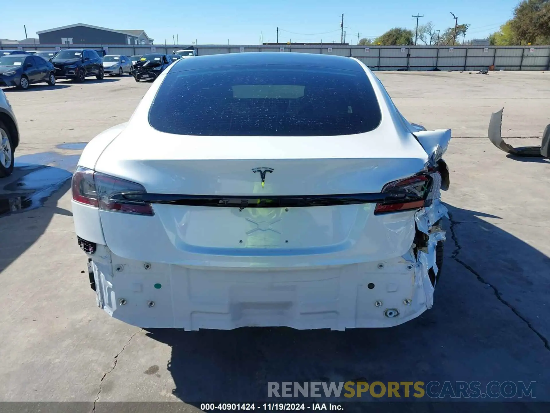 16 Фотография поврежденного автомобиля 5YJSA1E50MF455521 TESLA MODEL S 2021