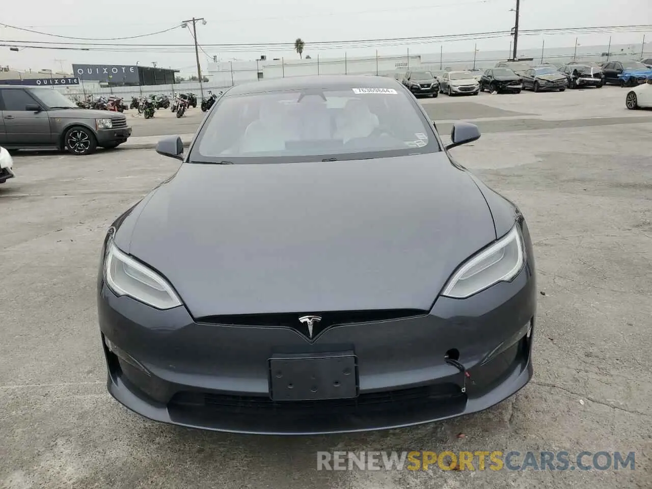 5 Фотография поврежденного автомобиля 5YJSA1E52MF451499 TESLA MODEL S 2021