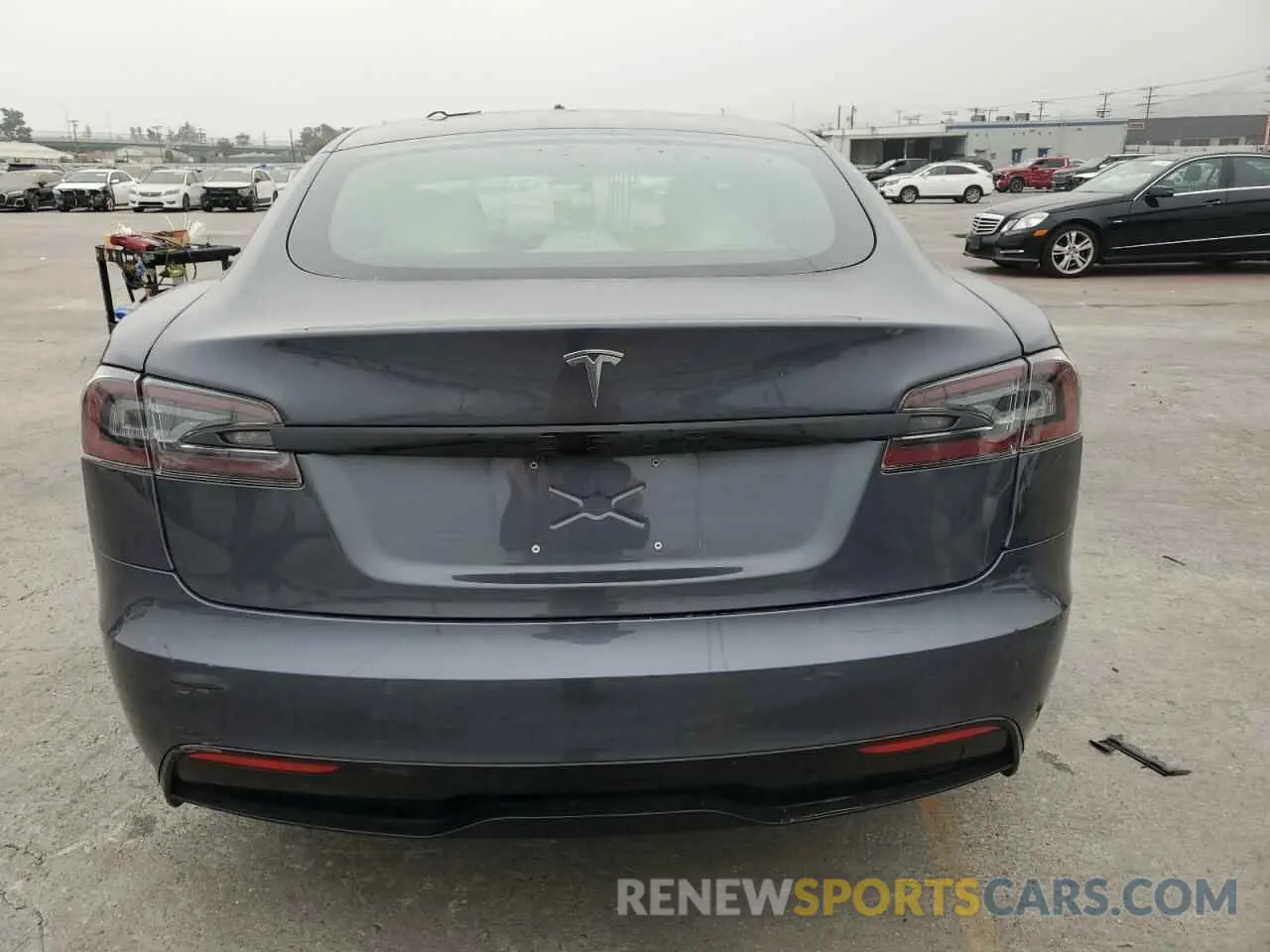 6 Фотография поврежденного автомобиля 5YJSA1E52MF451499 TESLA MODEL S 2021