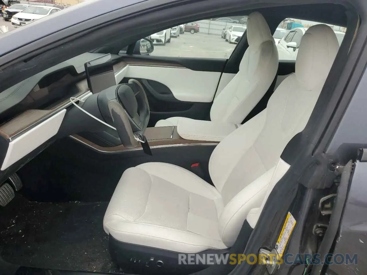 7 Фотография поврежденного автомобиля 5YJSA1E52MF451499 TESLA MODEL S 2021