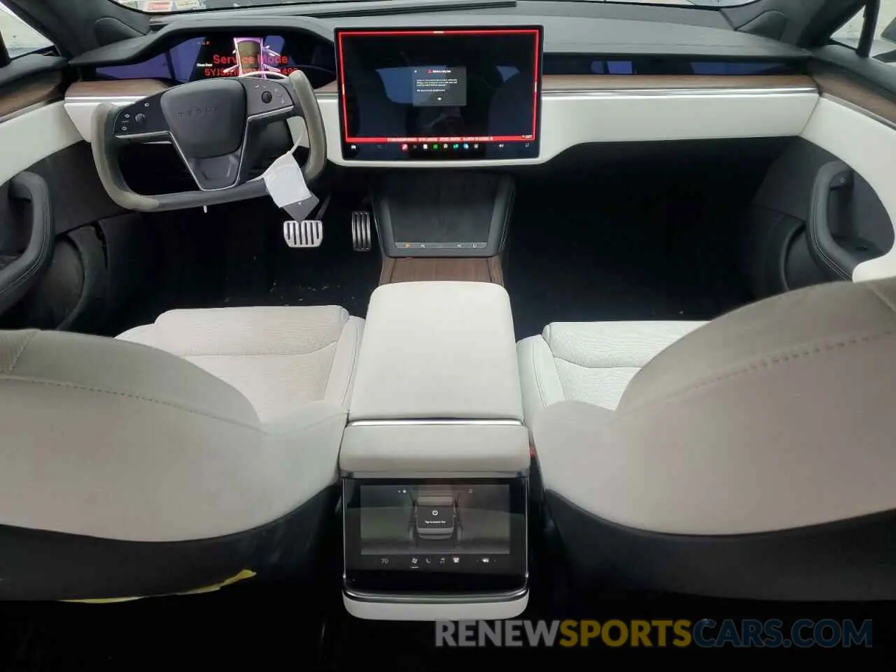 8 Фотография поврежденного автомобиля 5YJSA1E52MF451499 TESLA MODEL S 2021