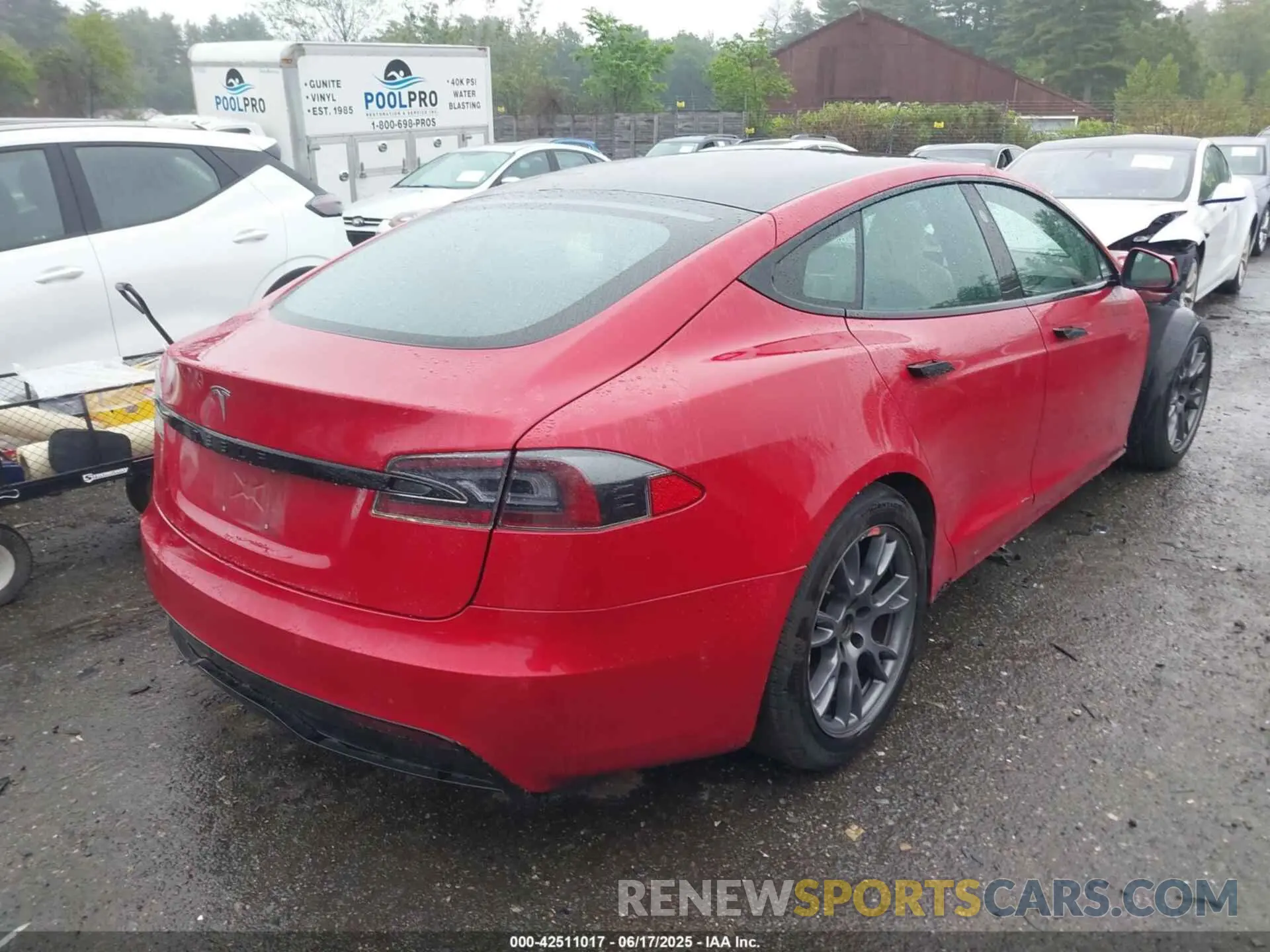 4 Фотография поврежденного автомобиля 5YJSA1E53MF428488 TESLA MODEL S 2021