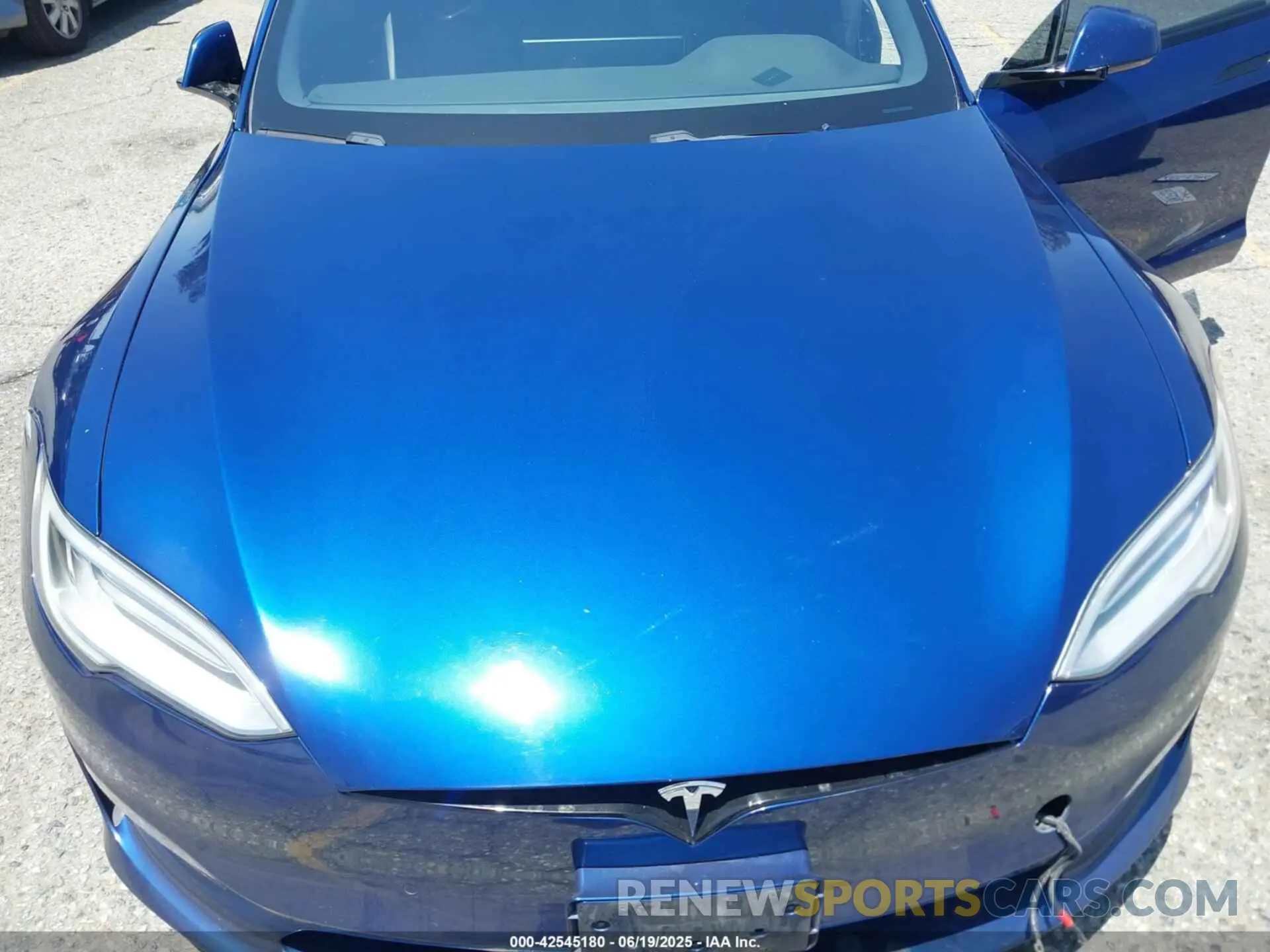 10 Фотография поврежденного автомобиля 5YJSA1E57MF428333 TESLA MODEL S 2021
