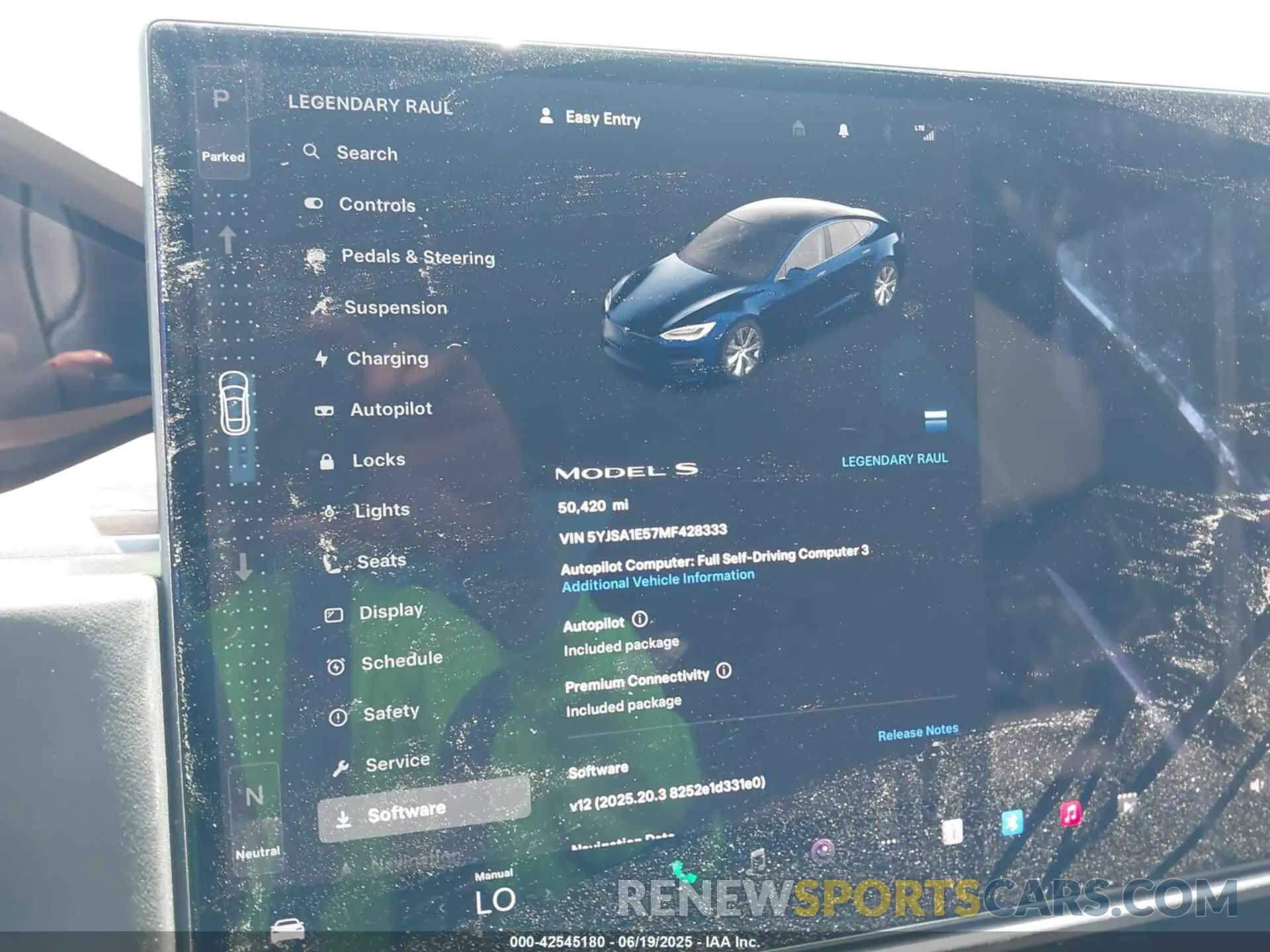 7 Фотография поврежденного автомобиля 5YJSA1E57MF428333 TESLA MODEL S 2021