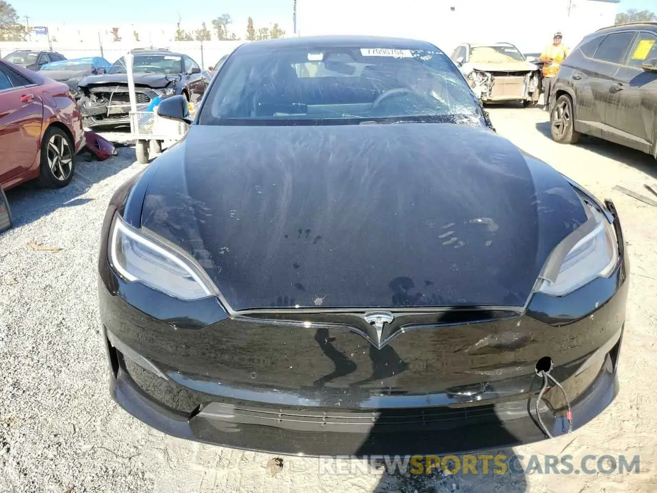 5 Photograph of a damaged car 5YJSA1E5XMF433431 TESLA MODEL S 2021