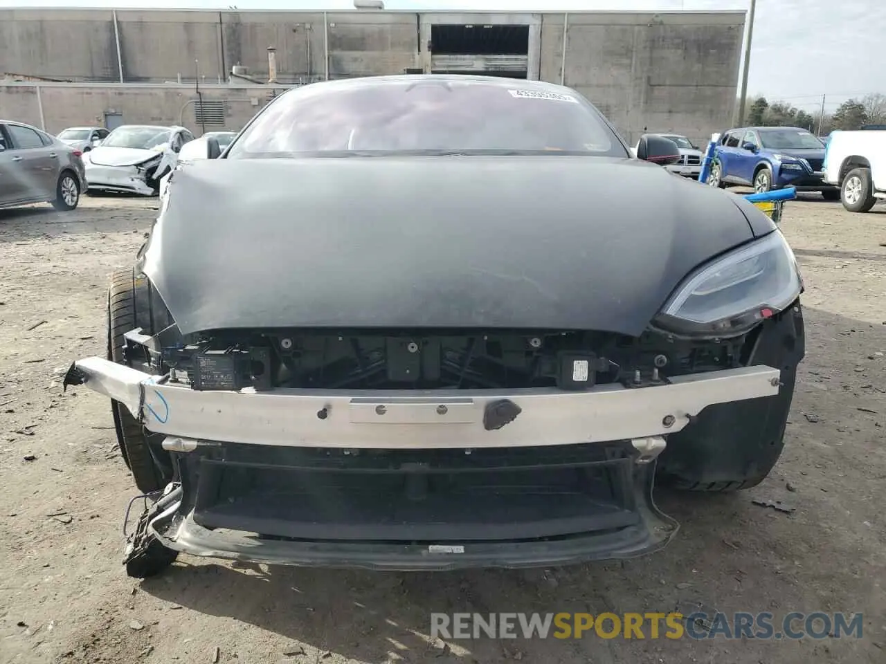 5 Photograph of a damaged car 5YJSA1E5XMF435213 TESLA MODEL S 2021