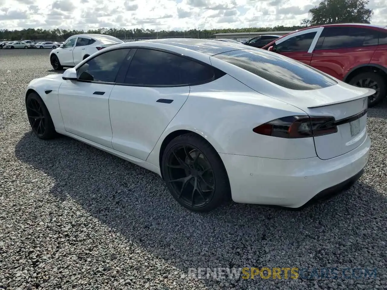 2 Фотография поврежденного автомобиля 5YJSA1E60MF439859 TESLA MODEL S 2021
