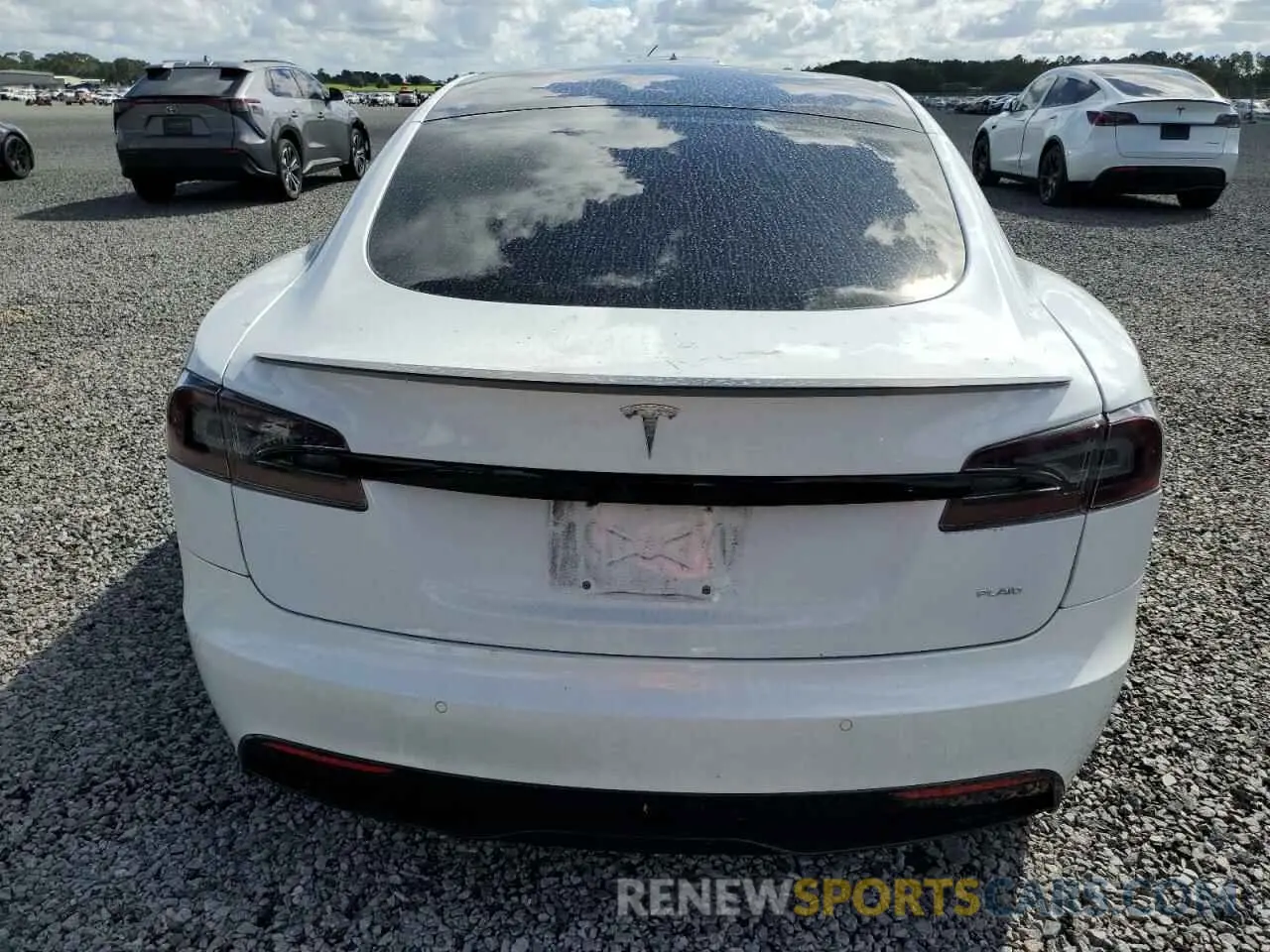 6 Фотография поврежденного автомобиля 5YJSA1E60MF439859 TESLA MODEL S 2021