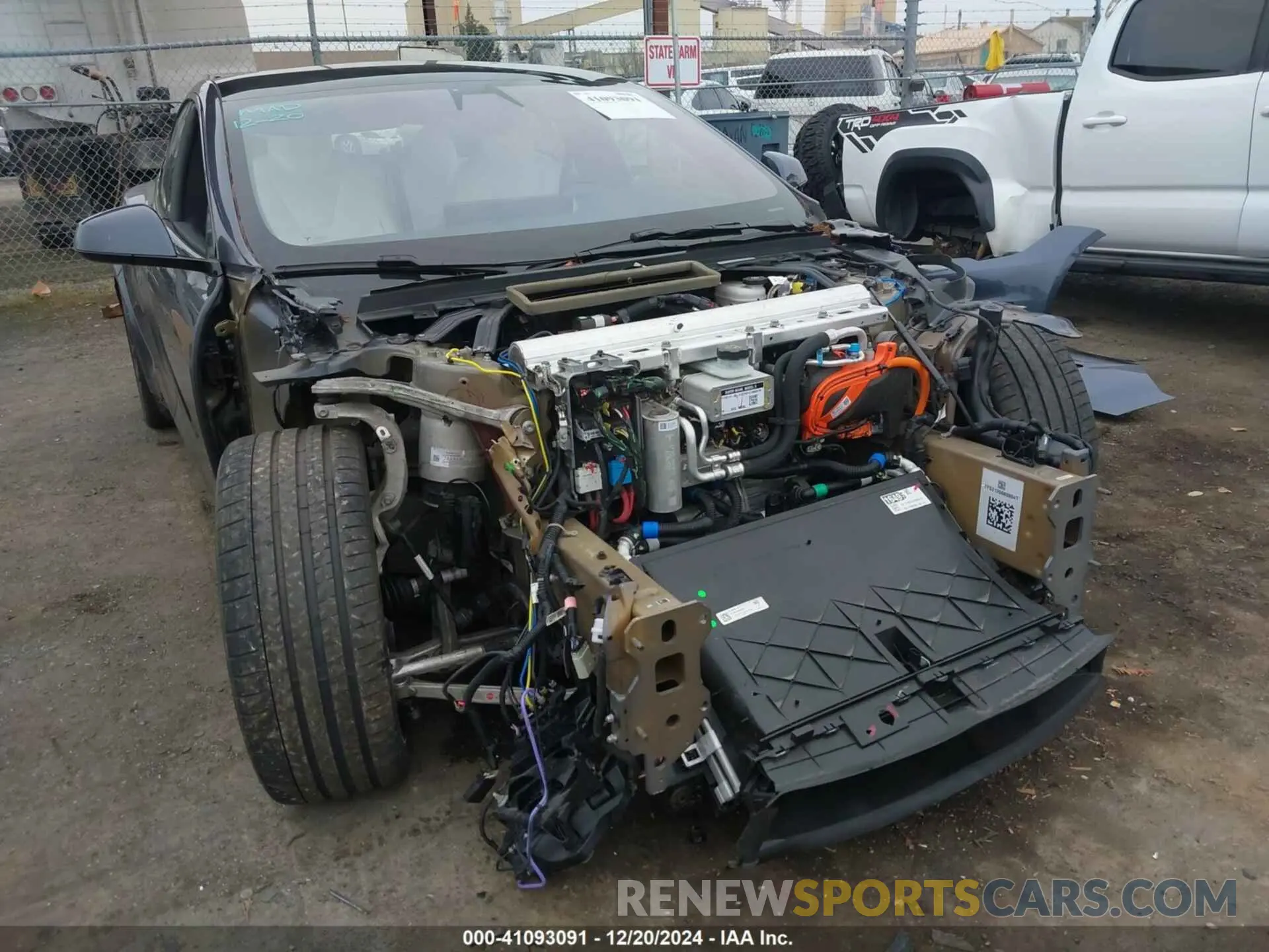 6 Photograph of a damaged car 5YJSA1E62MF448708 TESLA MODEL S 2021