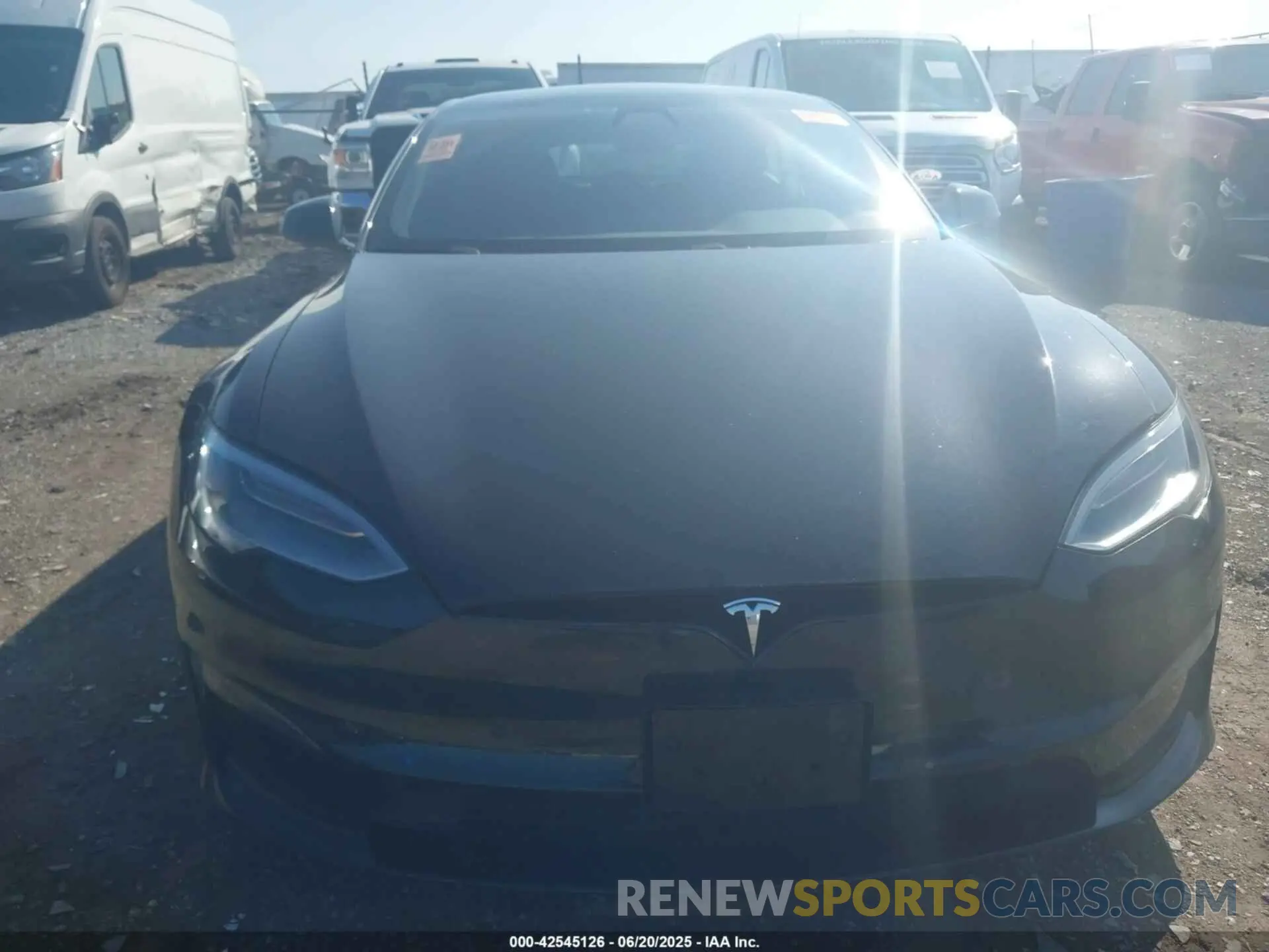 6 Фотография поврежденного автомобиля 5YJSA1E63MF439354 TESLA MODEL S 2021