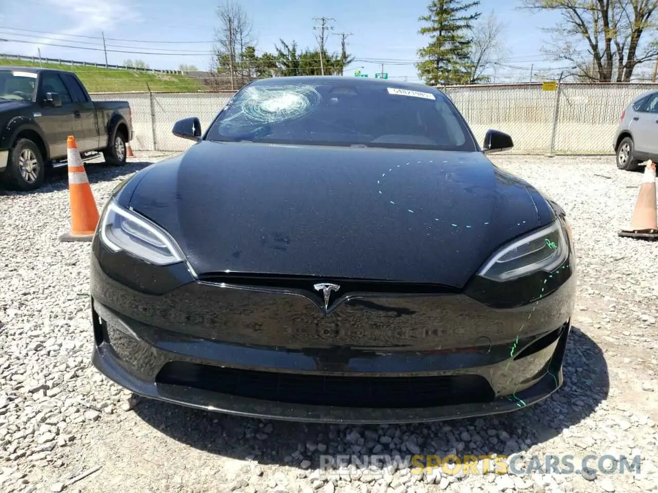 5 Photograph of a damaged car 5YJSA1E63MF451391 TESLA MODEL S 2021