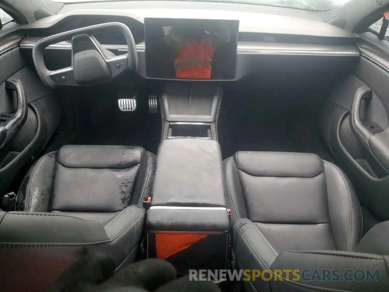 8 Фотография поврежденного автомобиля 5YJSA1E64MF443395 TESLA MODEL S 2021