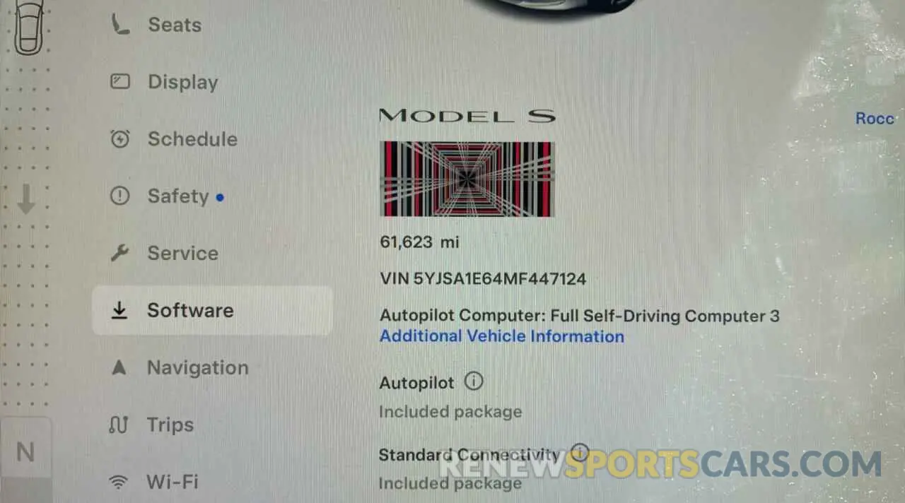 8 Фотография поврежденного автомобиля 5YJSA1E64MF447124 TESLA MODEL S 2021