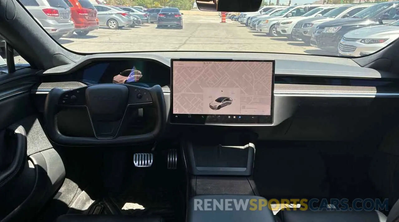 9 Фотография поврежденного автомобиля 5YJSA1E64MF447124 TESLA MODEL S 2021