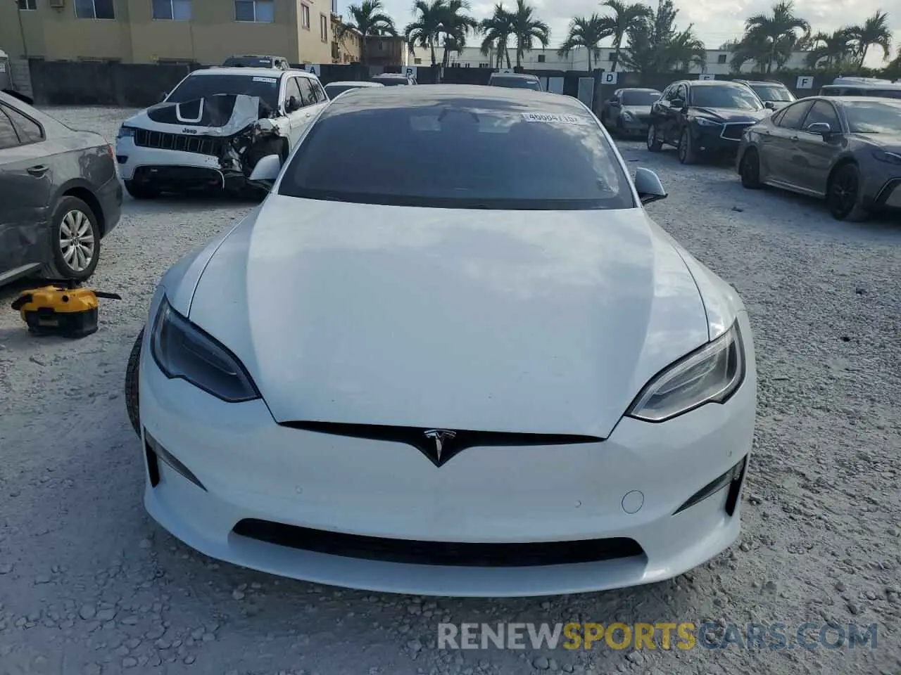 5 Photograph of a damaged car 5YJSA1E64MF451996 TESLA MODEL S 2021