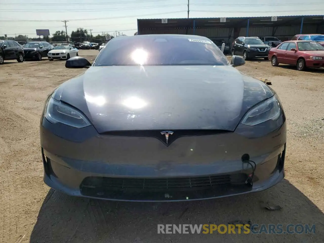 5 Photograph of a damaged car 5YJSA1E65MF447181 TESLA MODEL S 2021