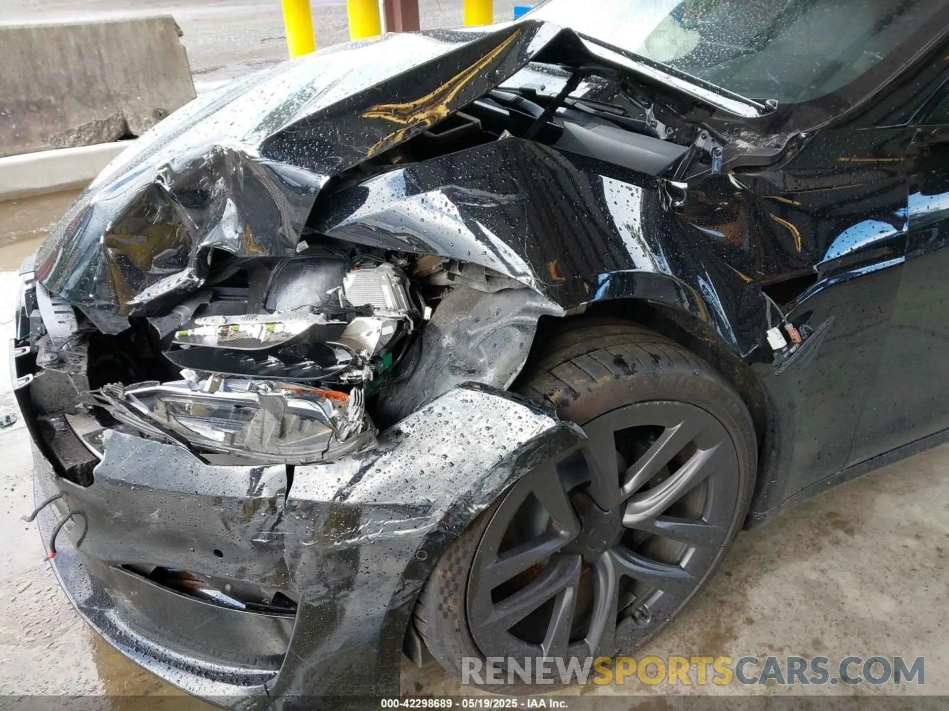 6 Фотография поврежденного автомобиля 5YJSA1E66MF434066 TESLA MODEL S 2021
