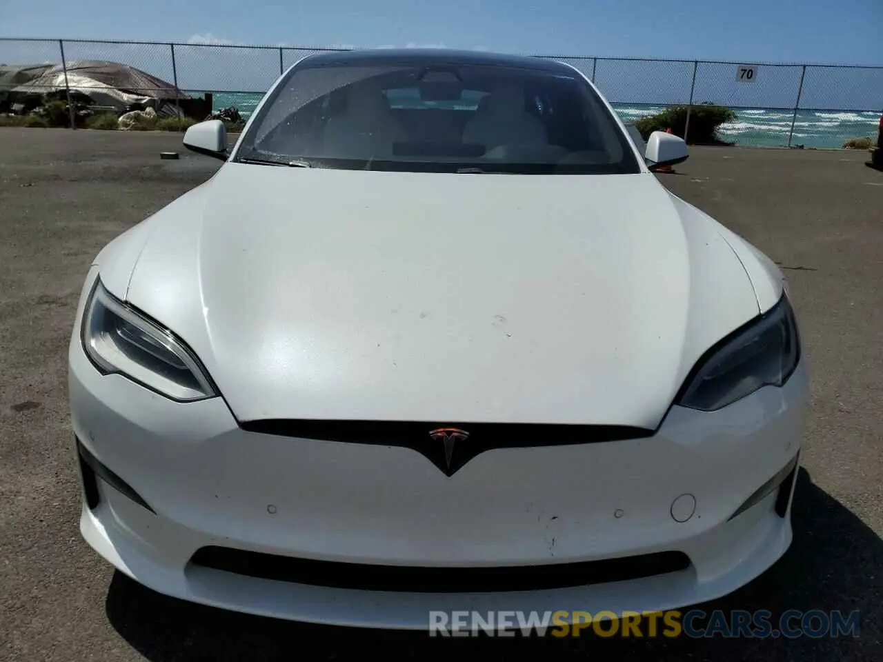 5 Photograph of a damaged car 5YJSA1E66MF453717 TESLA MODEL S 2021