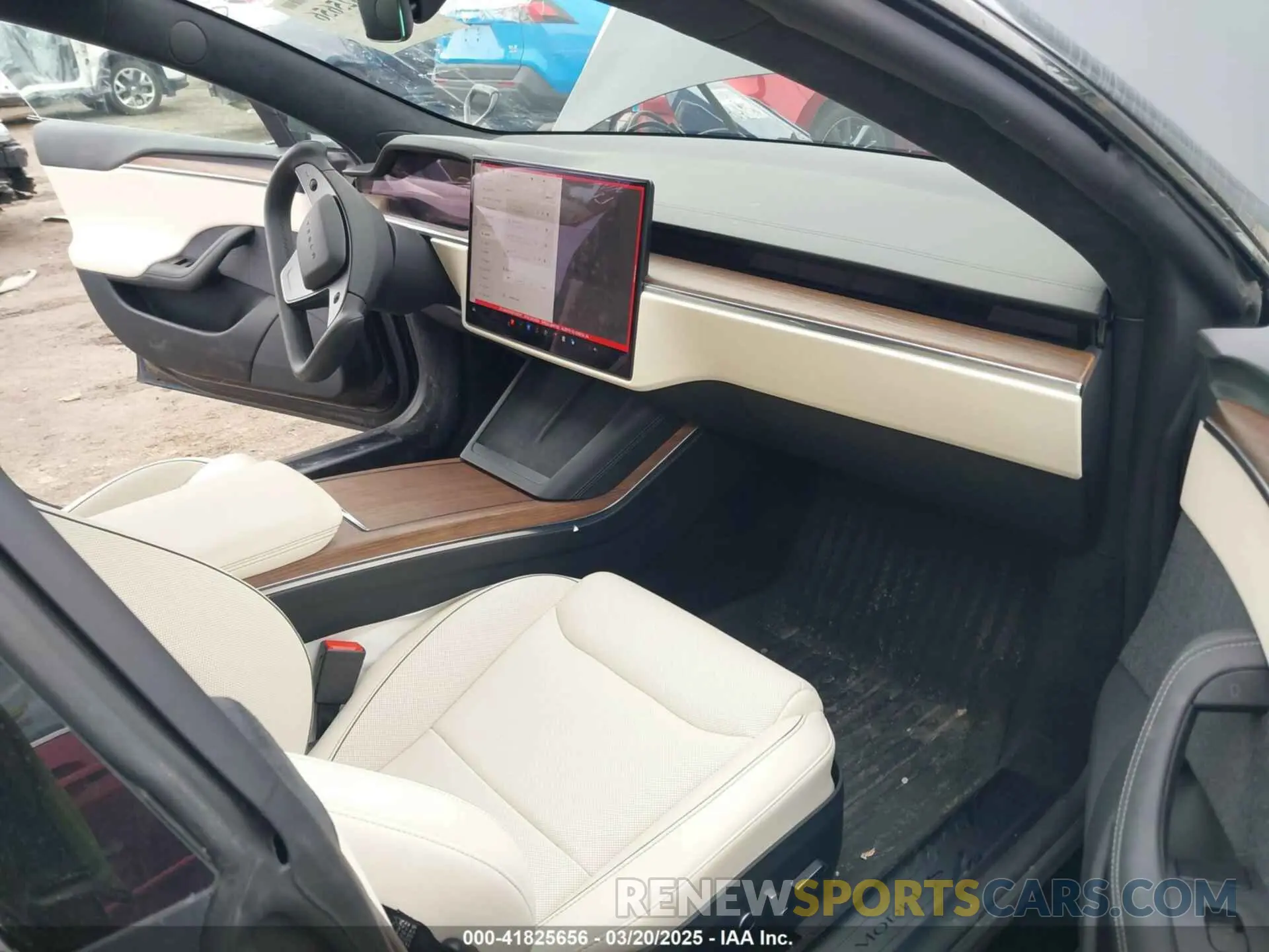 5 Фотография поврежденного автомобиля 5YJSA1E69MF439147 TESLA MODEL S 2021