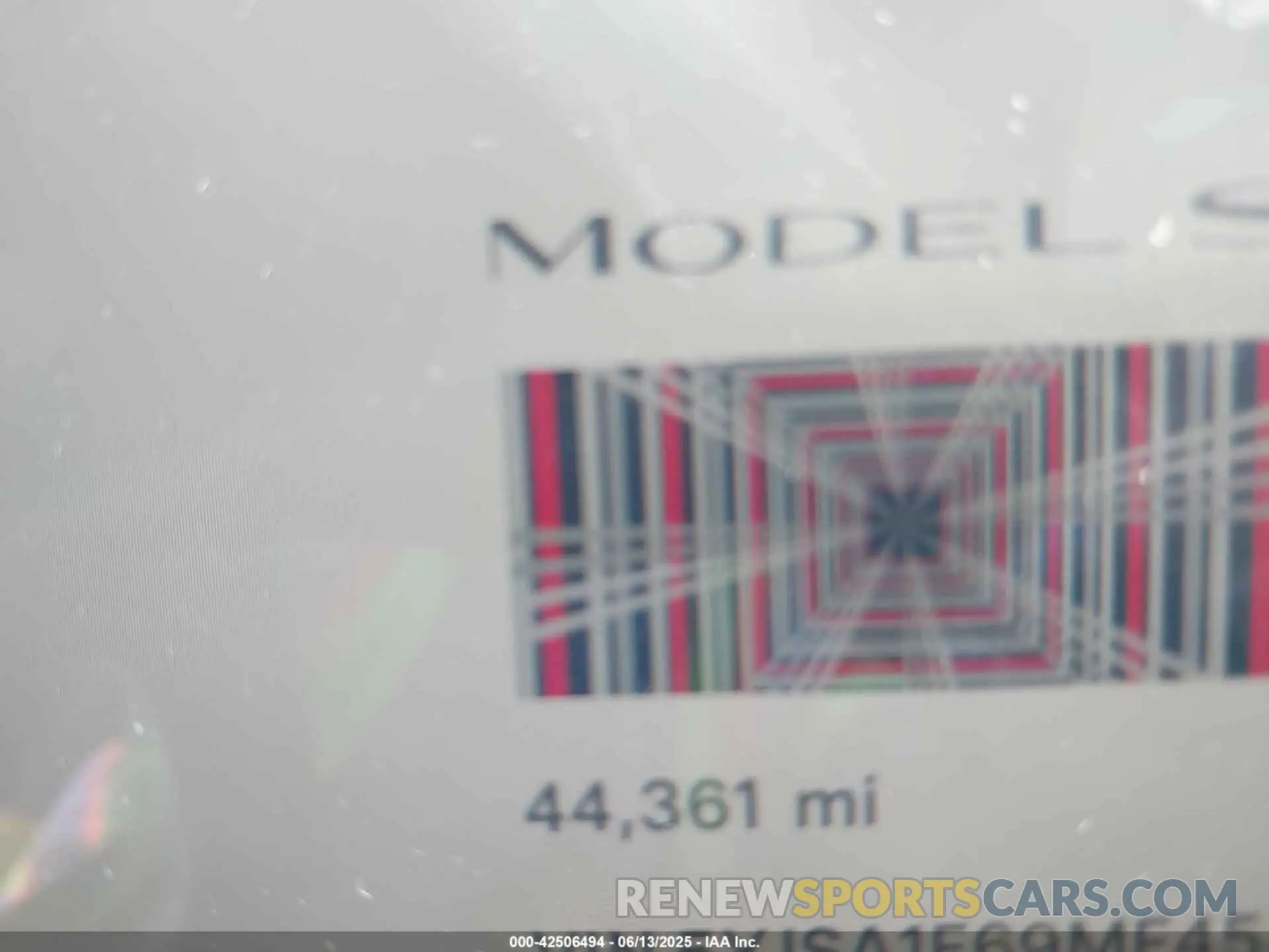 15 Photograph of a damaged car 5YJSA1E69MF454571 TESLA MODEL S 2021