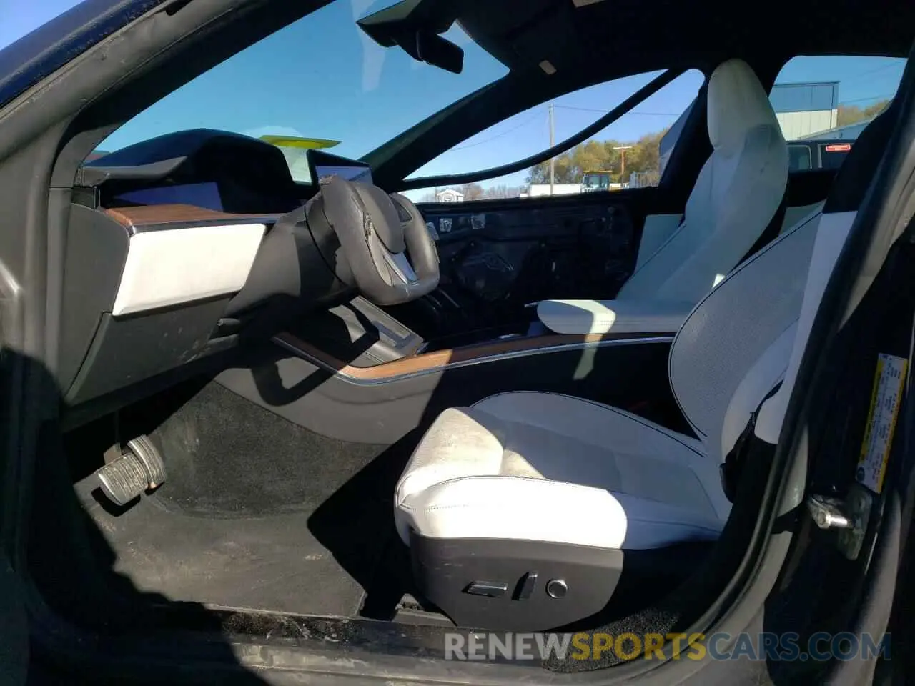 7 Фотография поврежденного автомобиля 5YJSA1E6XMF442901 TESLA MODEL S 2021