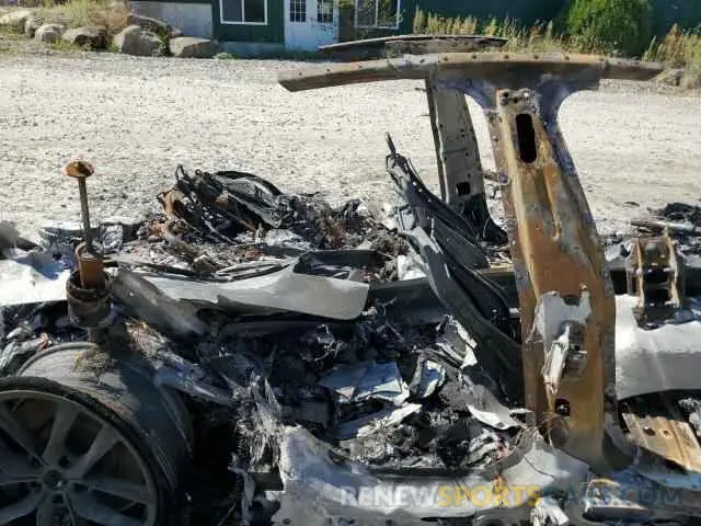 10 Photograph of a damaged car 5YJSA1E6XMF451744 TESLA MODEL S 2021